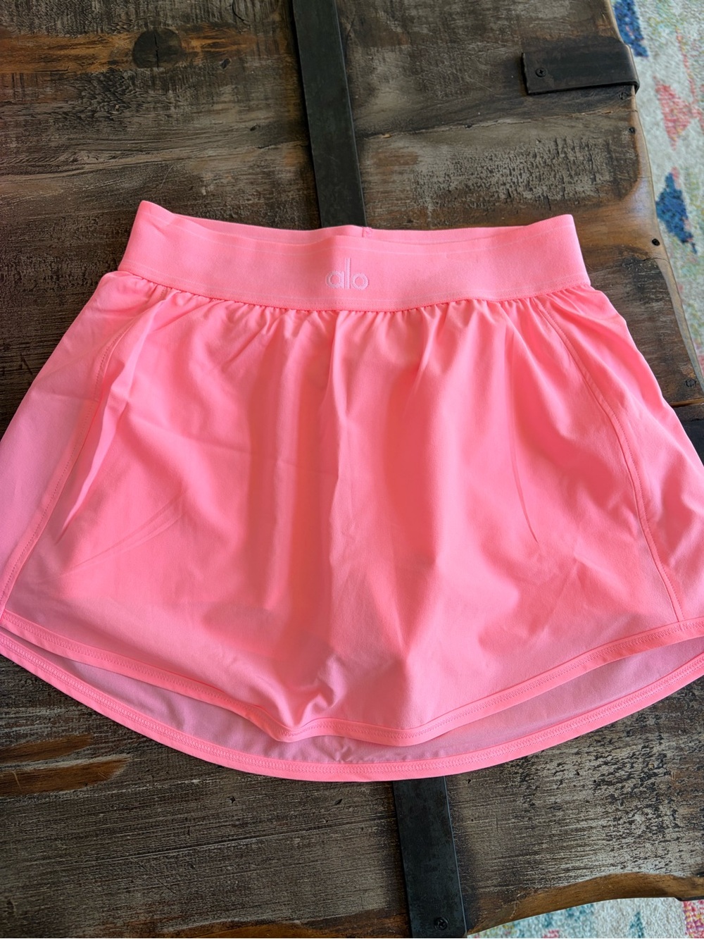 ALO Yoga match point bubblegum Pink Athletic Skort Sz xs